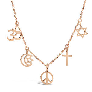 PINK GOLD-PLATED RELIGIONS