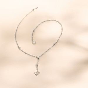 COLLIER PEACE IN LOVE ARGENT